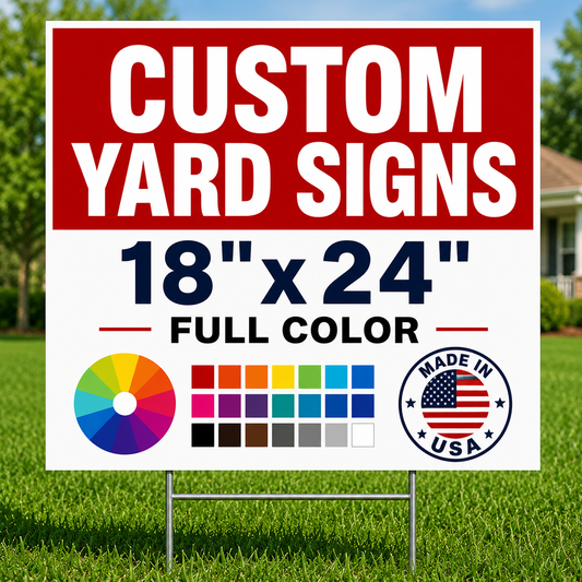 Standard Business Yard Signs