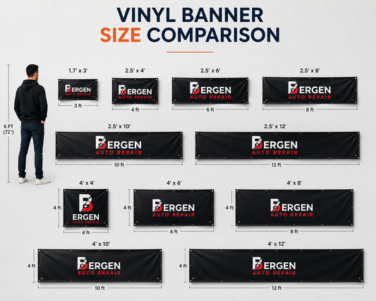 Custom Matte Finish Vinyl Banner Indoor/Outdoor