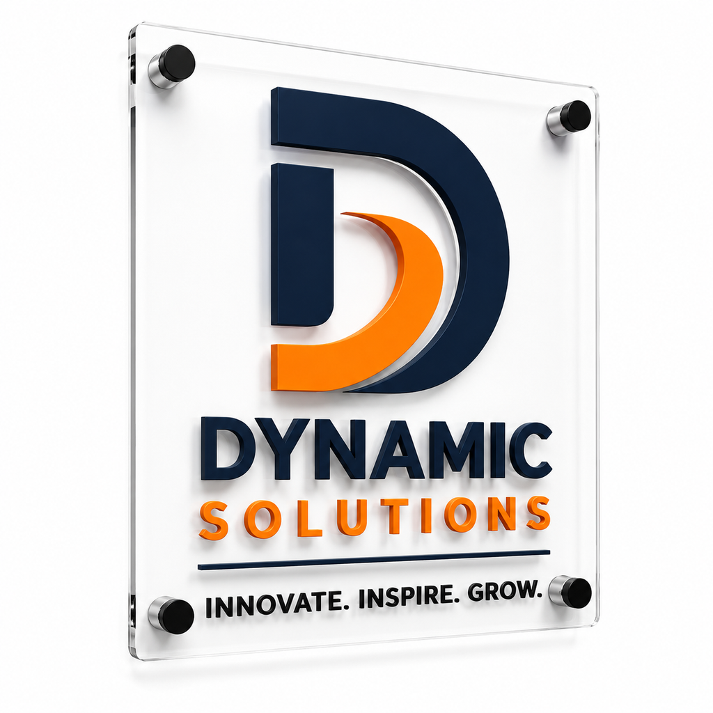 Custom Acrylic Signs, Engraved Clear Acrylic Signs Clear & 3D Signs - Custom Quote