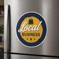 White Adhesive Window Sign- Vinyl Decal