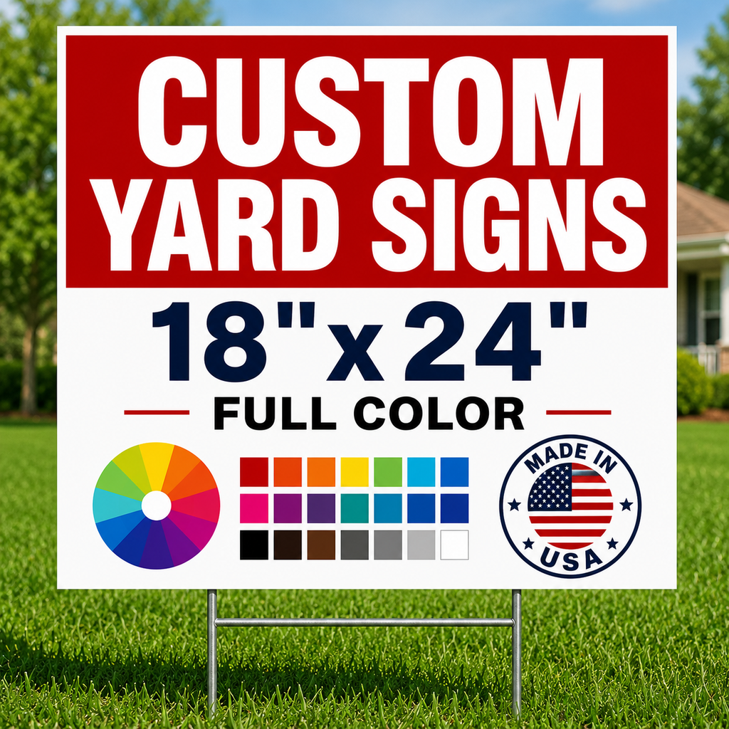 Standard Business Yard Signs