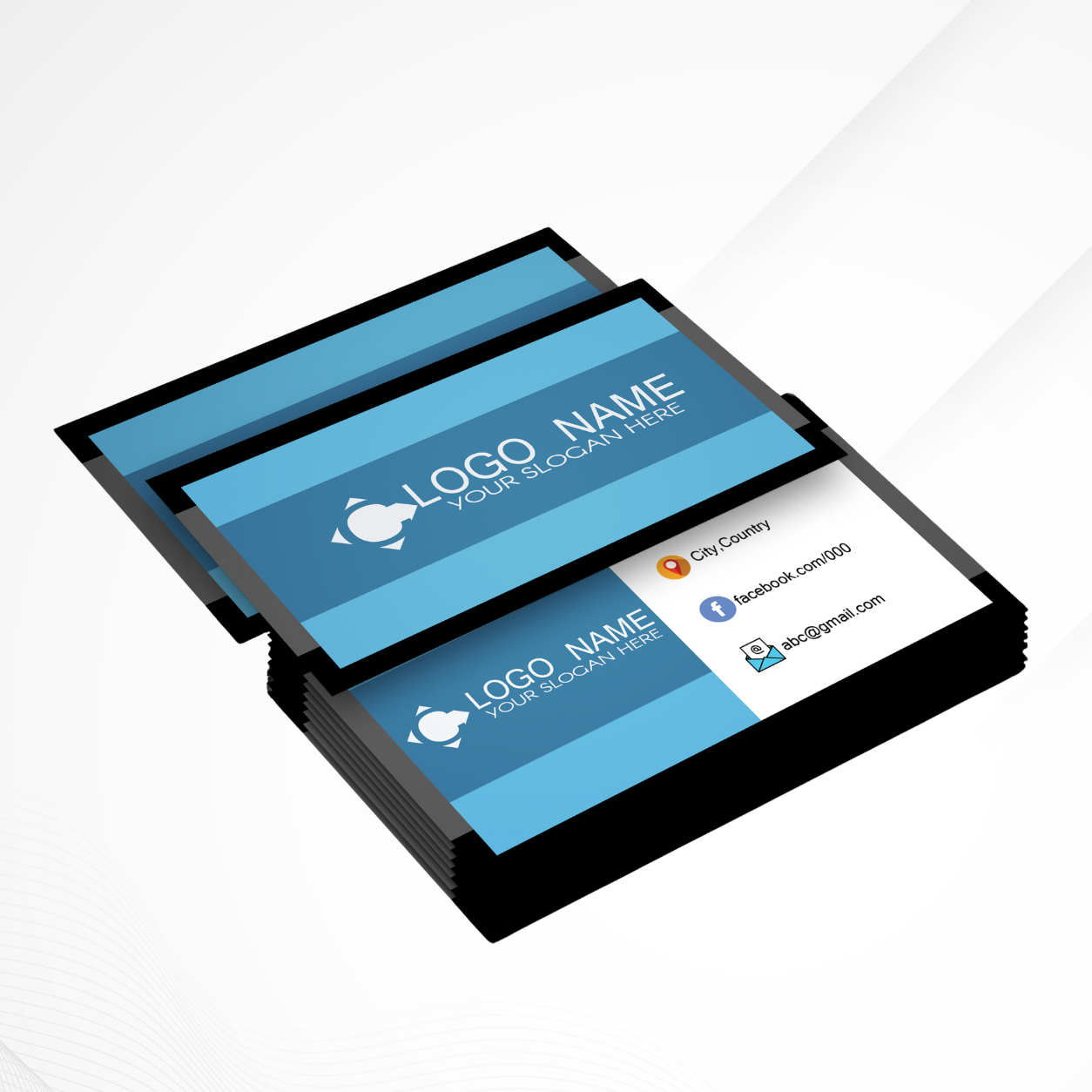 3.5" × 2" Standard Business Cards